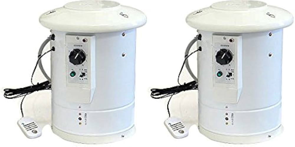 Amazon.co.jp: ソーワ 園芸温室用 温風器×2台 【単相200V(2本線)/2坪用