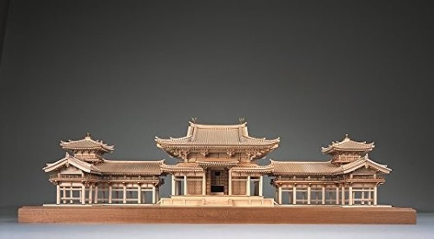 Amazon | ウッディジョー 1/75 平等院 鳳凰堂 木製模型 組立キット