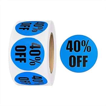 Amazon | Yumekirara 割引シール 値引きシール 割引ステッカー カラー