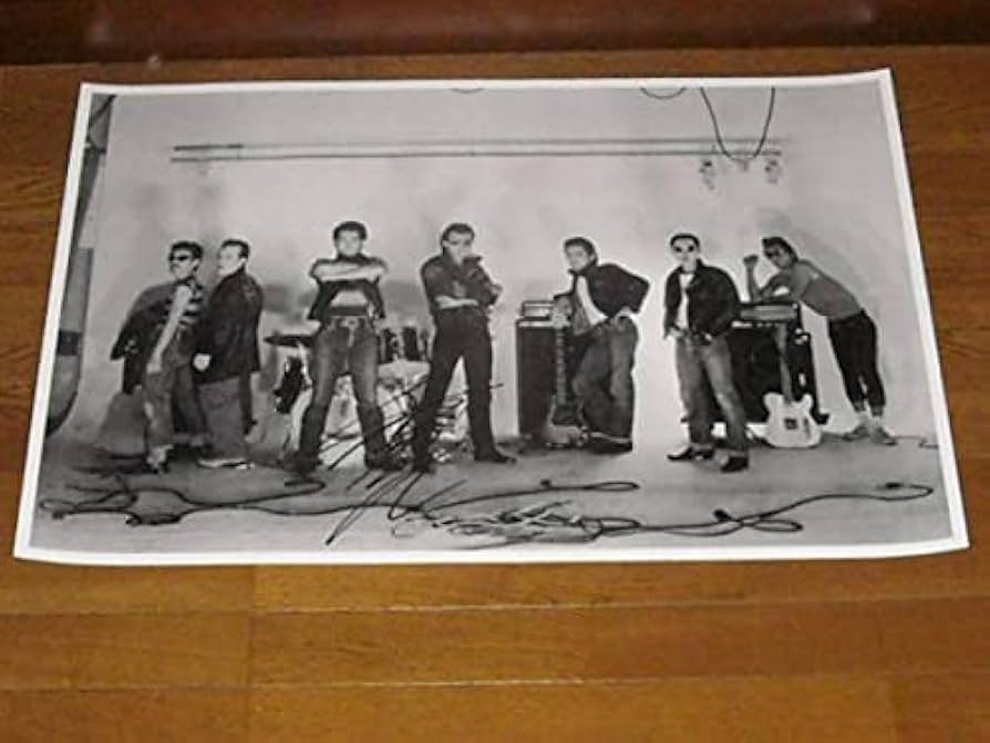 クールス ロカビリークラブ サイン ポスター ブロマイド？COOLS 水口