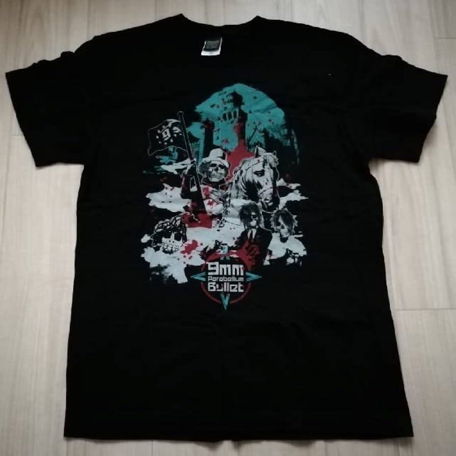 Amazon.co.jp: 9mm parabellum bullet ライブ Tシャツ M : おもちゃ