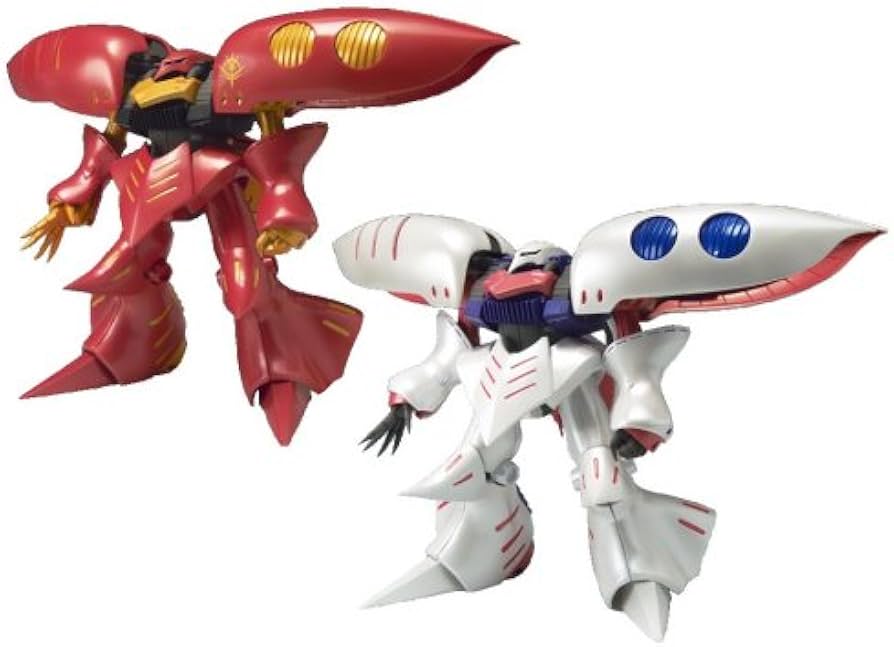 Amazon.com: Gundam Zeonography Qubeley Red & White EX Action