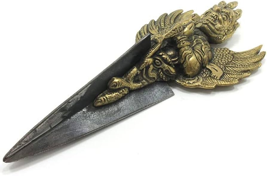 チベット密教法具 古銅 独鈷杵 三鈷杵 五鈷杵 玉石数珠 5点 G R7765