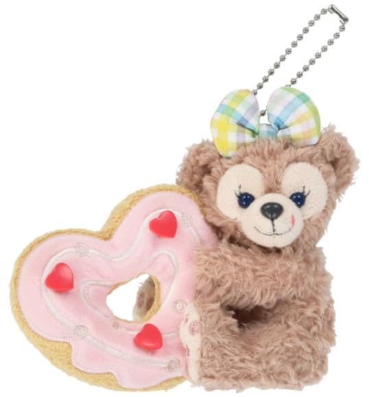 ダッフィー＆フレンズ シェリーメイ ダッフィー ぬいぐるみバッジ