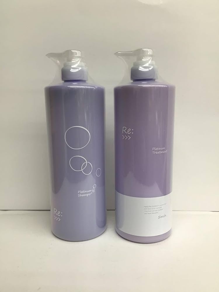 工場 アジュバン リ：プラチナム シャンプー&トリートメントセット