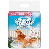 ユニ・チャーム マナーウェア 女の子用 Sサイズ 小型犬用 チェック 36