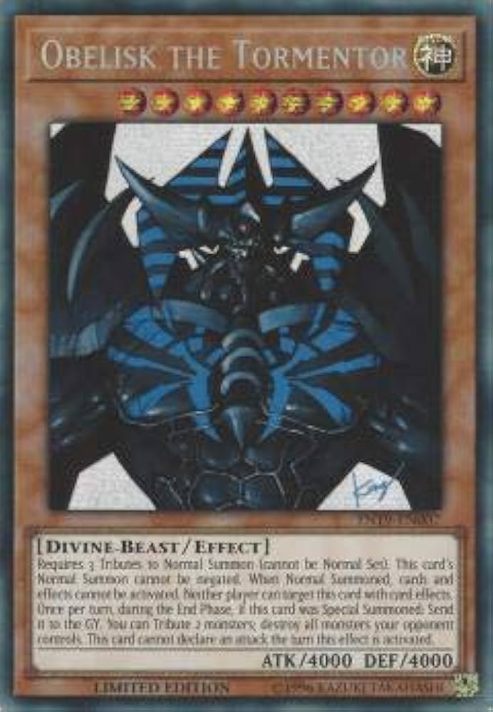 遊戯王OCG PSA鑑定10 オベリスクの巨神兵 G4-02 GEM MT 遊戯王OCG PSA