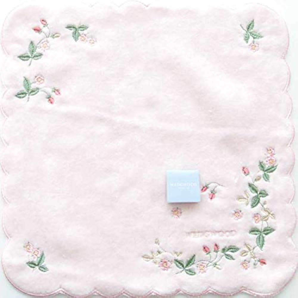 Amazon | [ウェッジウッド] タオルハンカチ (ピンク) ワイルド