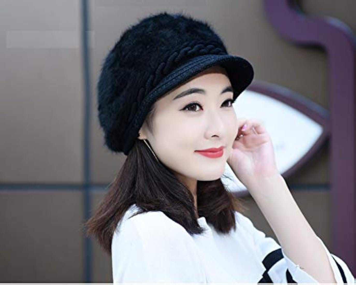 帽子 misha and puff Teddy Beret ink 2-4y MISHA AND PUFF 2024 aw