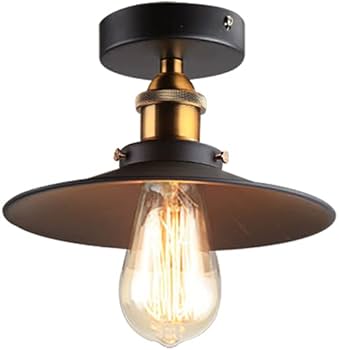 Amazon.co.jp : 千飾 シーリングライト 照明器具 天井照明 レトロ 工業