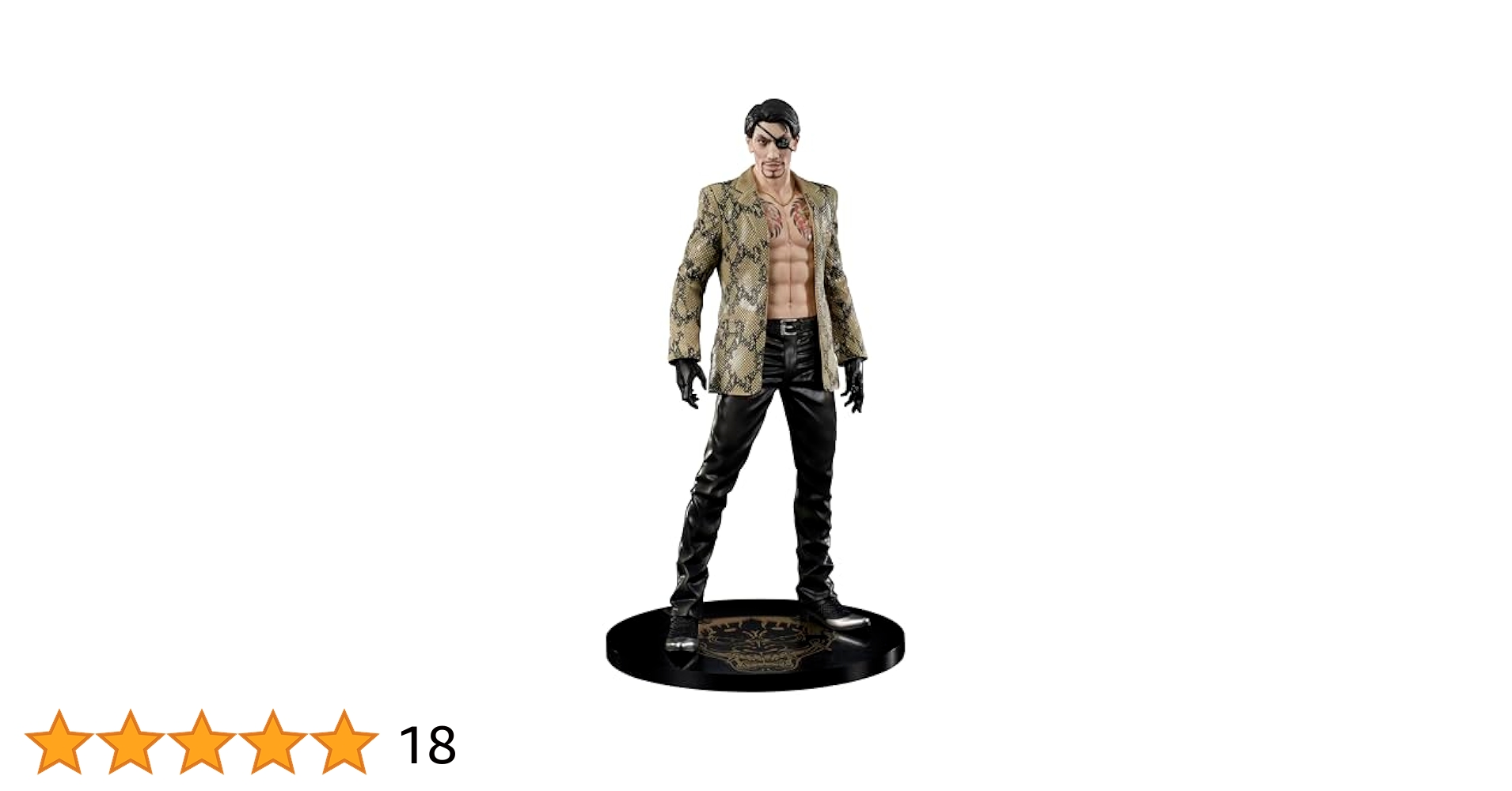 未使用 シナプス製 龍が如く 真島吾朗 フィギュア レビュー】『龍が