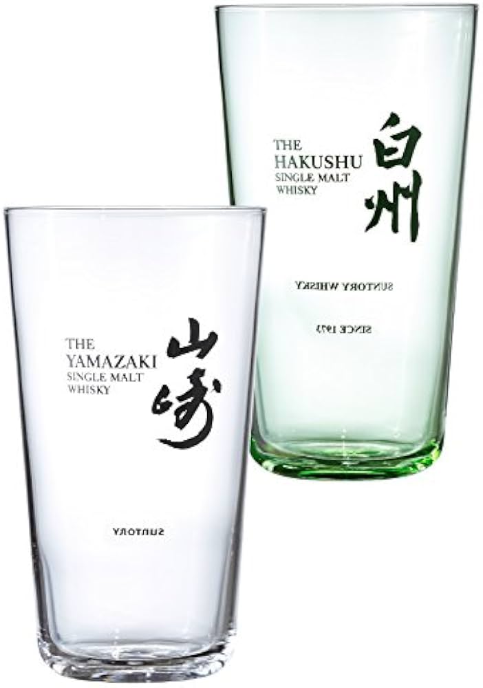 Amazon｜サントリー 山崎 白州うすづくりタンブラーセット 340ml