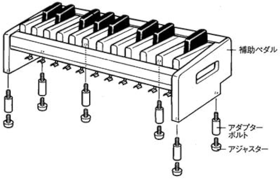 Amazon | YAMAHA YAMAHA/STAGEA専用エレクトーン補助ペダル鍵盤PK-2用