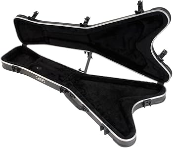 Amazon.com: SKB Flying V Type Hardshell - TSA Latch, Over-Molded