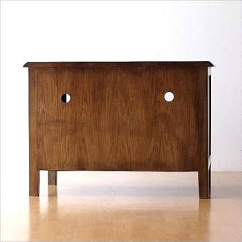 Amazon.co.jp: テレビ台 TV台 レトロ アンティーク 木製 無垢材 天然木