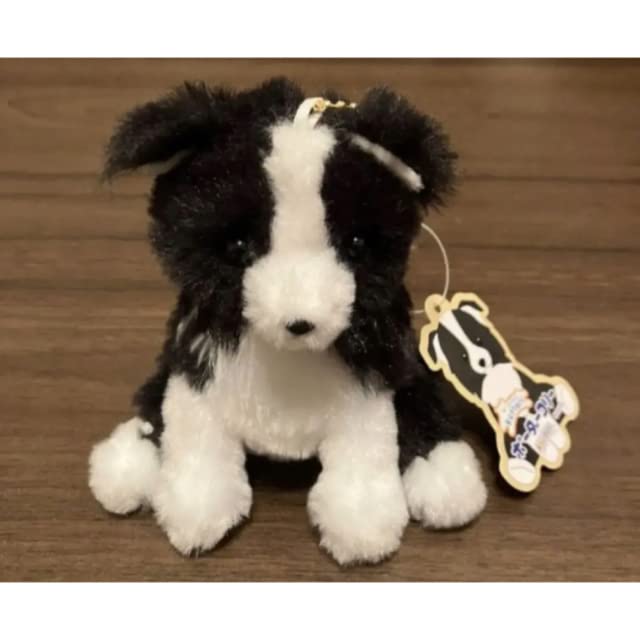 Amazon.co.jp: くったりボーダーコリーぬいぐるみキーホルダー ネロ