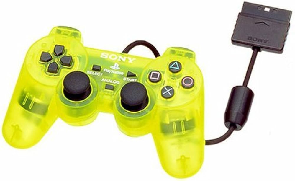 Amazon | アナログコントローラ(DUALSHOCK 2)レモン・イエロー | 本体
