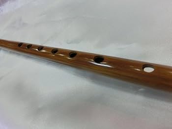 沖縄県産 琉球横笛 竹製（C調）音の高さになります。