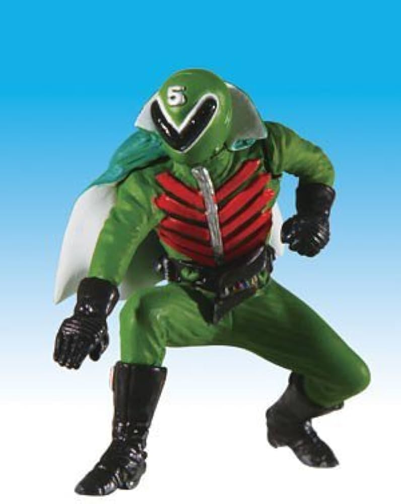 レインボー造型企画 ミドレンジャー ソフビ フィギュア Amazon.co.jp