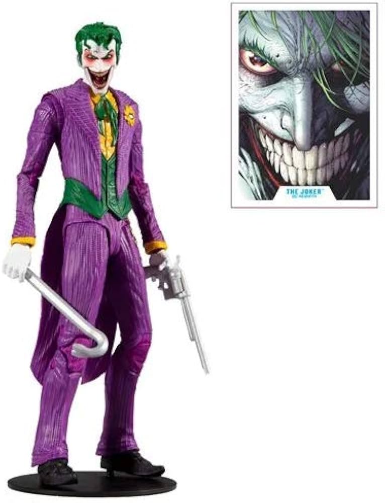 Amazon.com: McFarlane Toys DC Multiverse The Joker: DC Rebirth 7