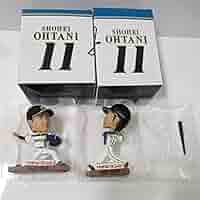 大谷翔平 ボブルヘッド 首振り人形 バッター ピッチャー 2個セット 箱