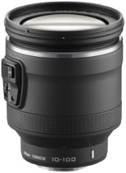 Amazon.com : Nikon 1 NIKKOR 10-100mm f/4.5-5.6 VR (Black) : Camera
