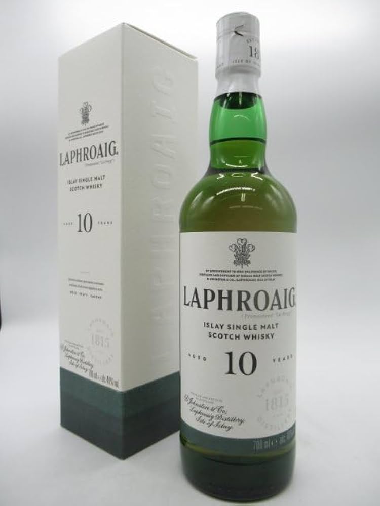 Amazon.co.jp: 【現行ラベル】 ラフロイグ 10年 並行品 40度 700ml