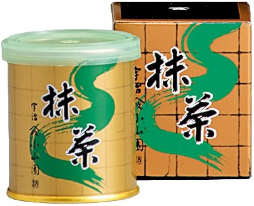 Amazon.co.jp: 【山政小山園の抹茶】抹茶粉末 薄茶 式部の昔 30g缶