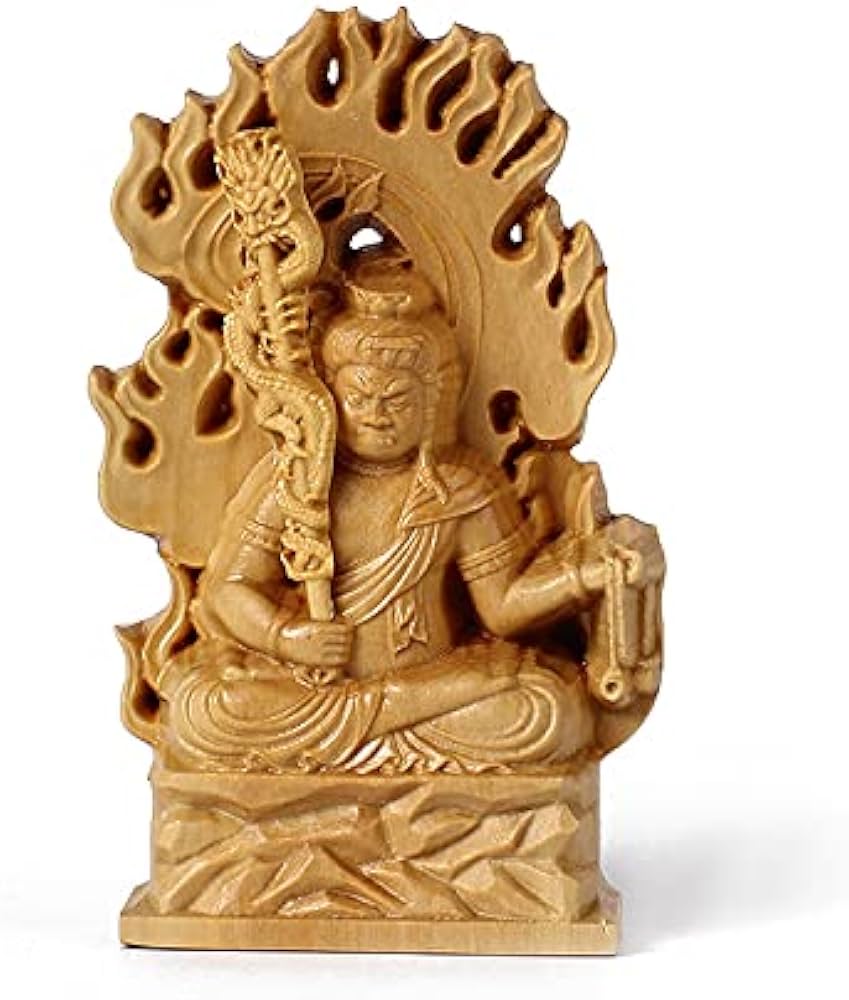 Amazon｜artlies 不動明王 お不動さん 仏像 守本尊 酉年 懐中仏像 ミニ