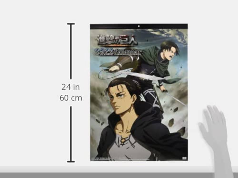 進撃の巨人 2022年度カレンダー 新品未開封 講談社 エレン リヴァイ