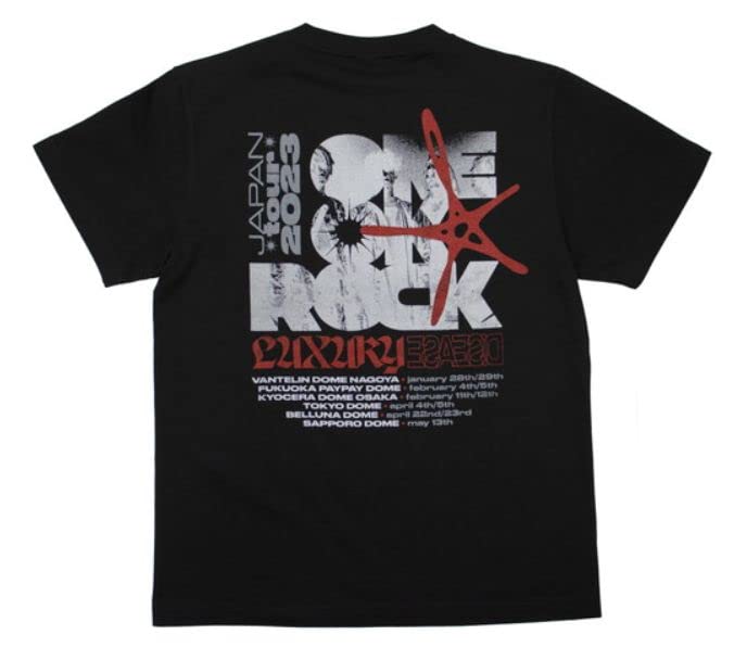 ONE OK ROCK LUXURY DISEASE ハート Tシャツ Mサイズ ONEOKROCK LUXURY