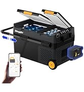 Amazon | BougeRV ポータブル冷蔵庫 車載れいぞうこ 20L -22℃～10
