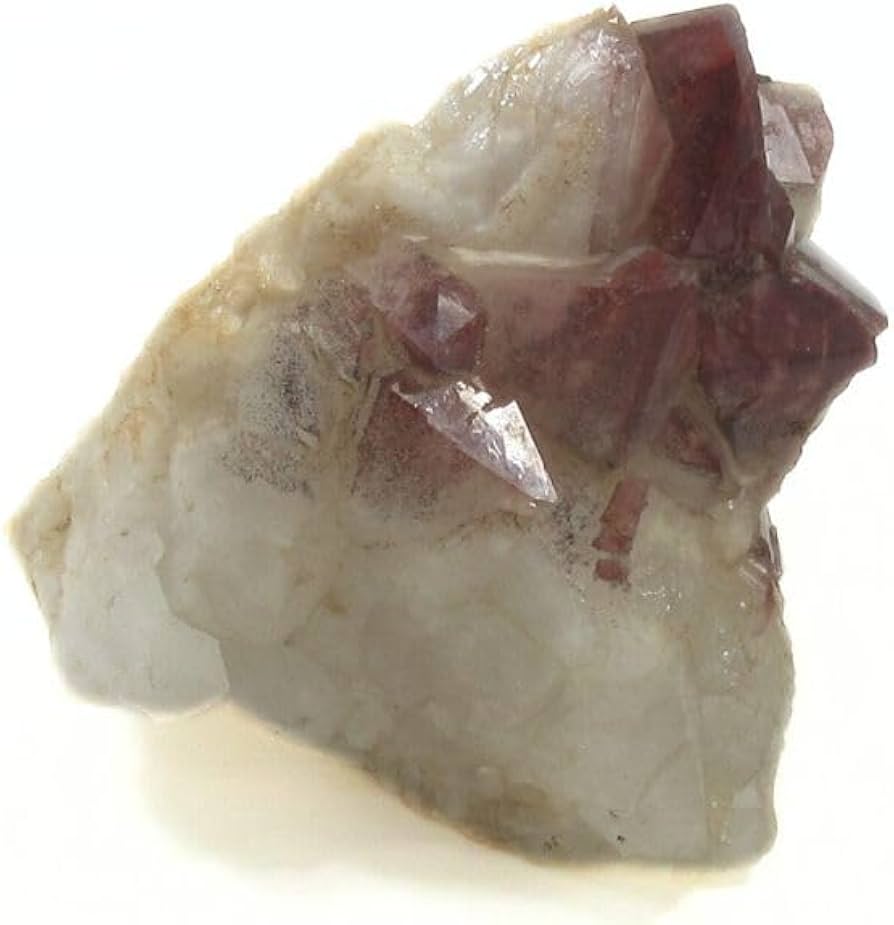 Amazon.co.jp: 赤水晶 レッドクォーツ レッドファントム クラスター 重