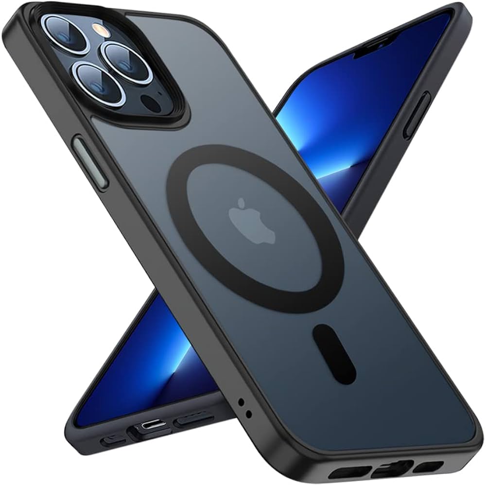 Amazon.com: Mgnaooi Magnetic Case for iPhone 13 Pro Case [MIL