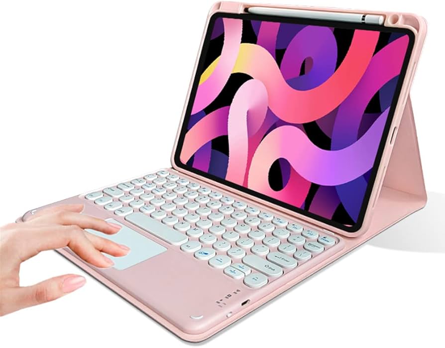 Amazon.co.jp: タッチパッド付き iPad Mini 第6世代 キーボードケース