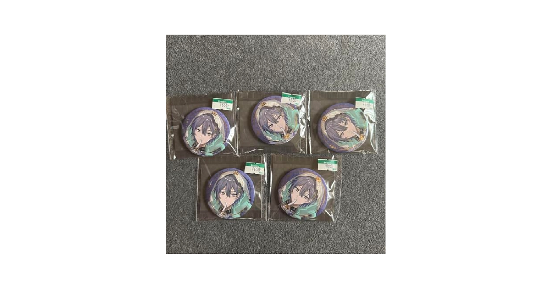 にじさんじ 痛バ 小柳ロウ ハロウィン 缶バッジ カバー付き 30個 セット