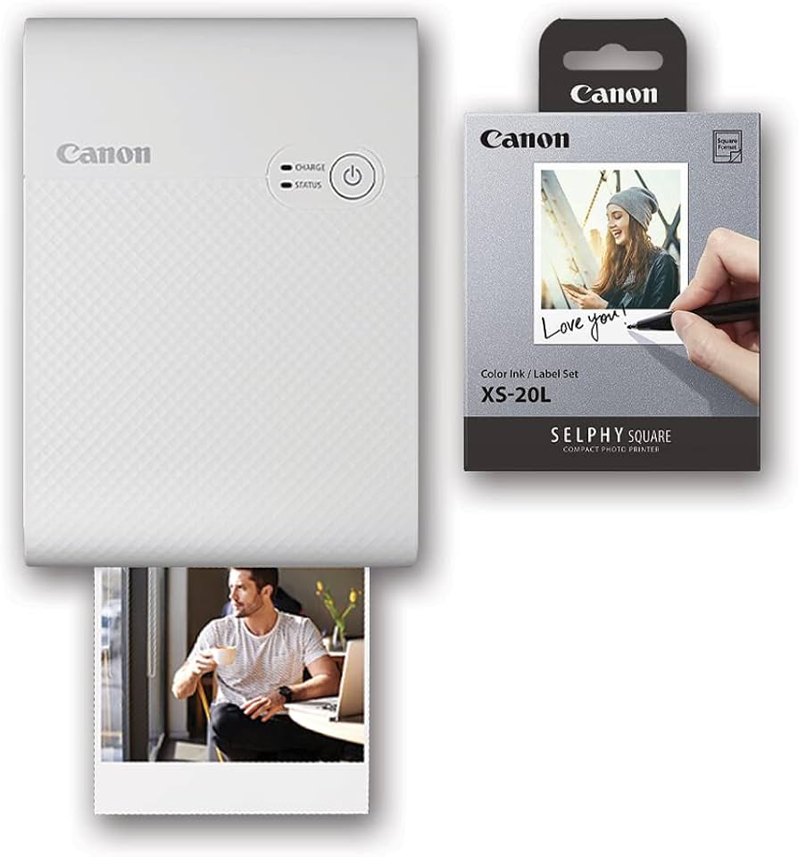 Amazon.com: Canon SELPHY Square QX10 Compact Photo Printer + Color