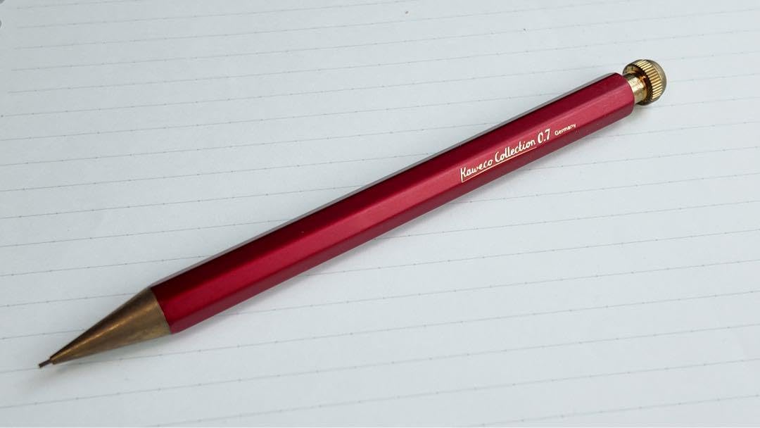 限定色0.5mm kaweco カヴェコペンシルスペシャルレッド Kaweco