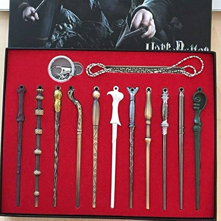 SpyShop Magic Wand Set Fine Handcrafted Magic Wand Black Wand