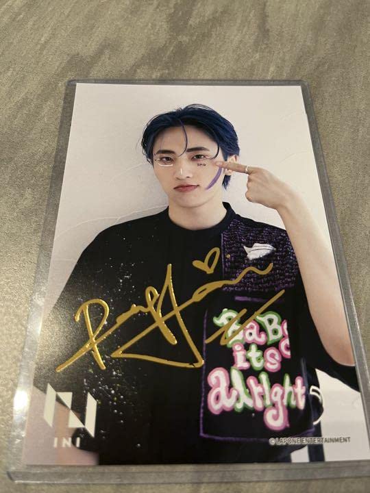 INI 直筆 サイン ポスター 許豊凡