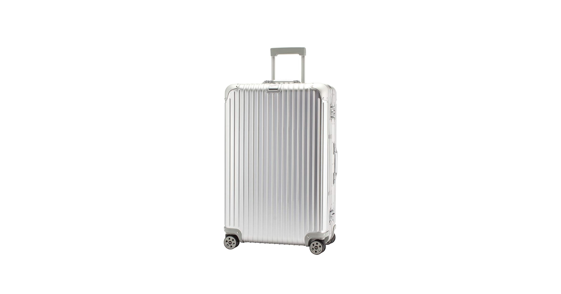 百貨店購入RIMOWAリモアキャリーケース87ℓ4.4キロシルバー 百貨店購入