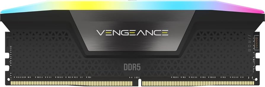 CORSAIR VENGEANCE RGB DDR5 RAM 192GB (4x48GB) 5200MHz CL38 Intel