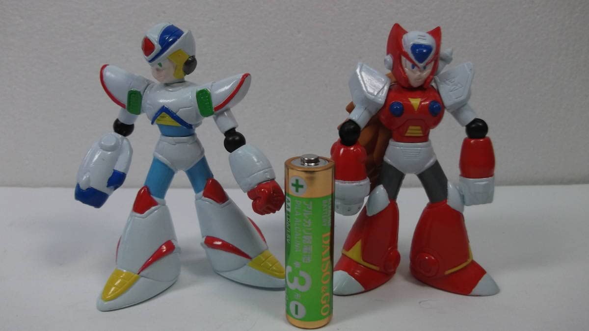 未開封食玩 スーパーマックスロックマン マッスルパワーロックマン 4個