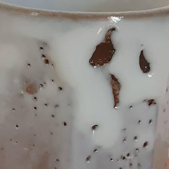 Amazon | 萩焼 北浜山 御台場窯 人間国宝 渋谷泥詩 組湯呑 白萩釉