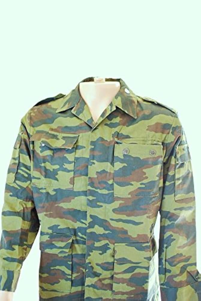 Amazon | ロシア軍 迷彩服 フローラ迷彩 戦闘服 実物 50/4 2 | 戦闘服 通販