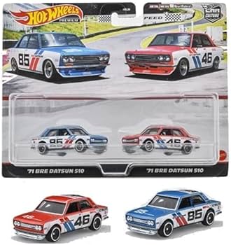 Amazon | ホットウィール(Hot Wheels) プレミアム 2パック ダットサン
