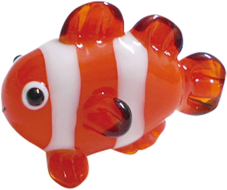 Amazon.co.jp: フォーカート かわいい 手作り ガラス細工 クマノミ