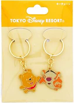 Amazon.co.jp: DRT プーさん ＆ ティガー キーチェーン セット