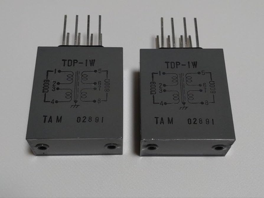 Amazon.co.jp: タムラ TDP-1W 2個 ライントランス 600Ω：600Ω : おもちゃ