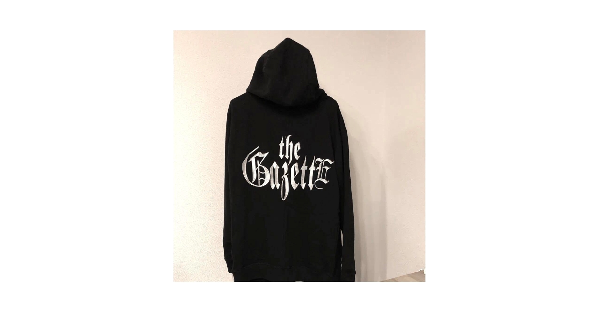 the GazettE ロゴパーカー the GazettE ロゴパーカー the GazettE ロゴ